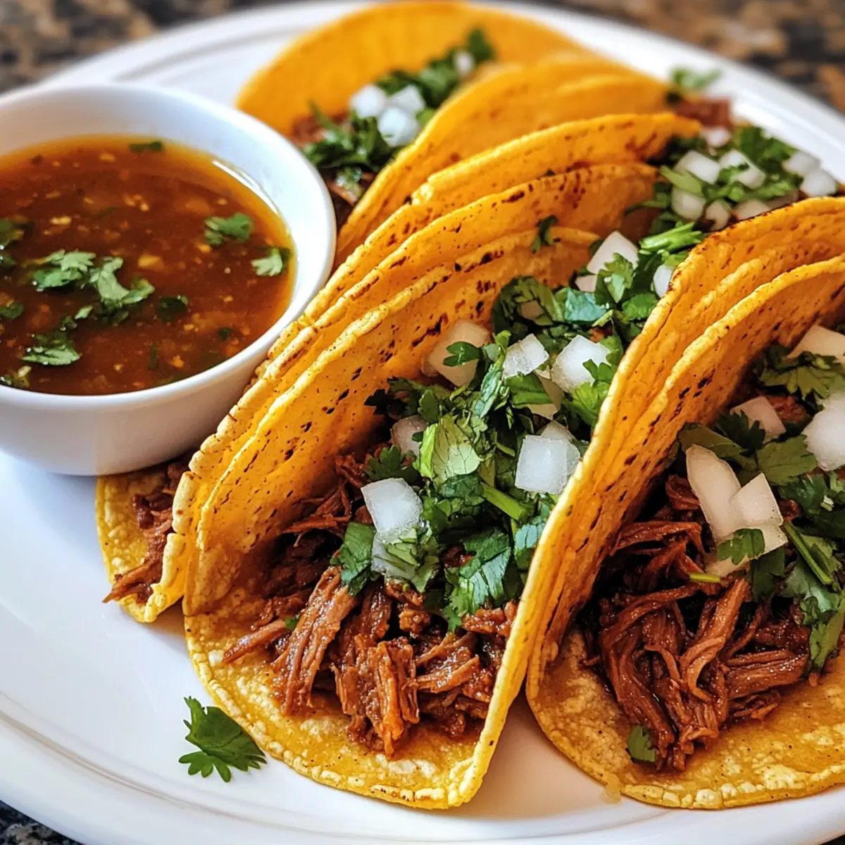 Crock Pot Birria Tacos