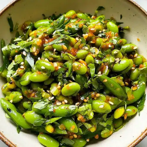 Chili Crisp Snap Pea Salad