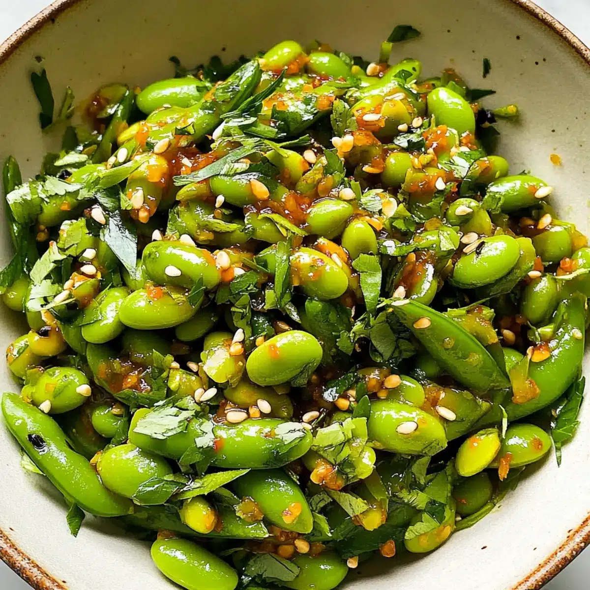 Chili Crisp Snap Pea Salad