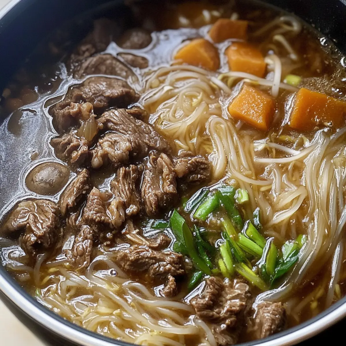 Korean Beef Bulgogi Stew