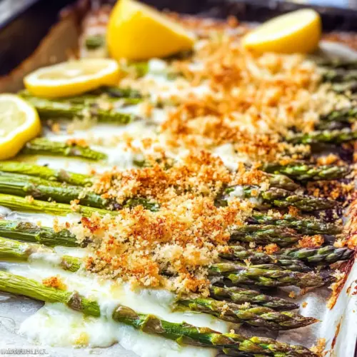 Cheesy Baked Asparagus