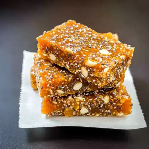 No-Bake Apricot Chia Energy Bars