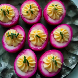 Pickled Deviled Eggs