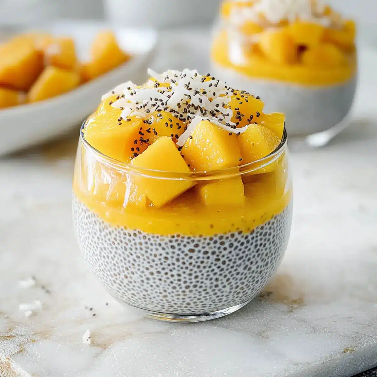 Mango Chia Pudding