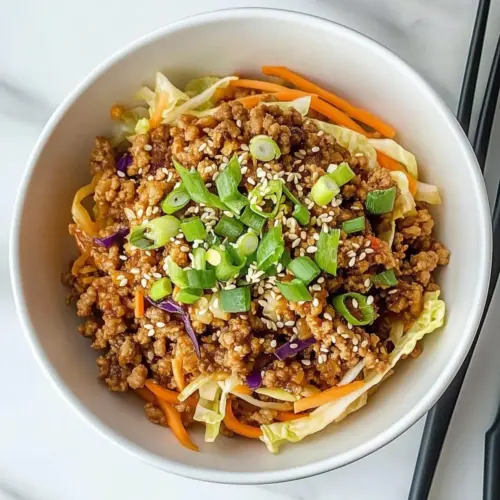 Keto Egg Roll In A Bowl