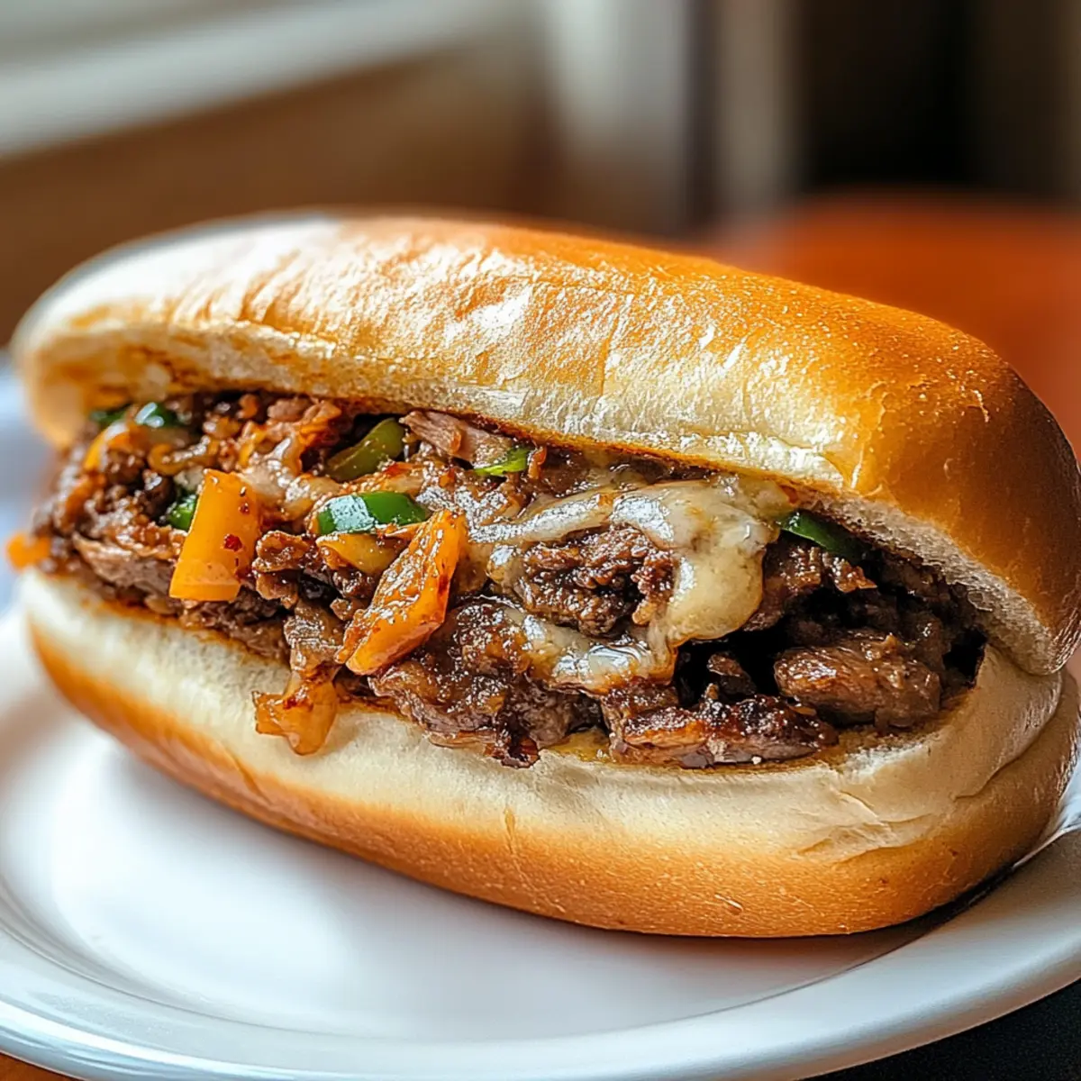 Korean-Inspired Kimchi Bulgogi Cheesesteak