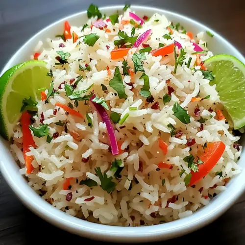 Tropical Island Coconut Pepper Rice