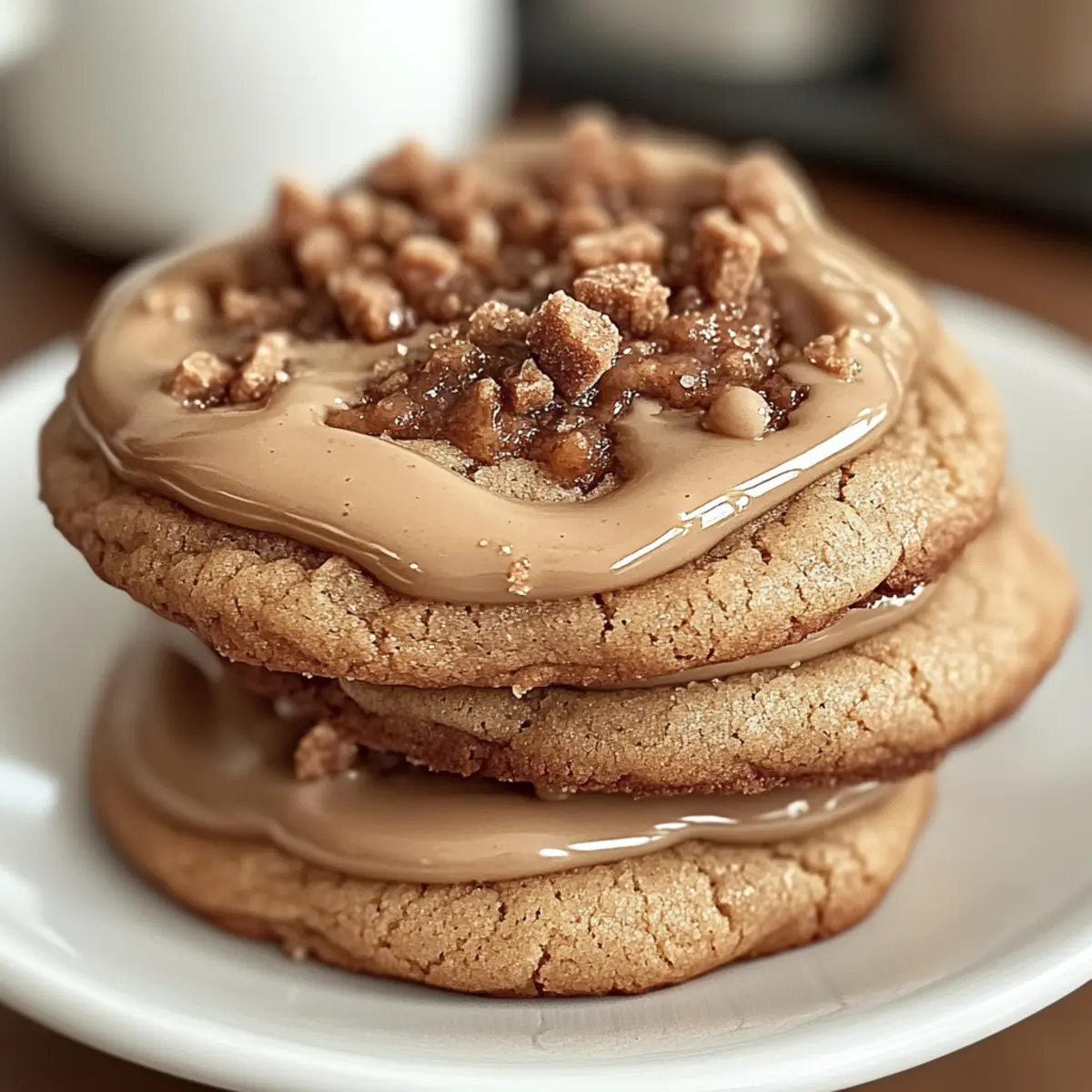 Biscoff Lava Cookies