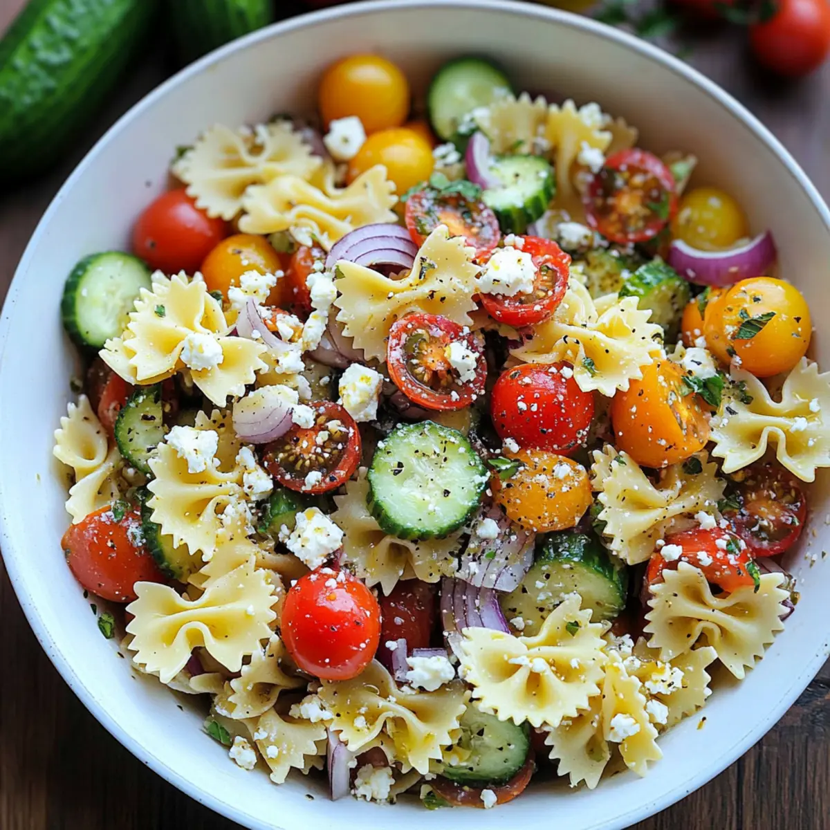 Greek Pasta Salad