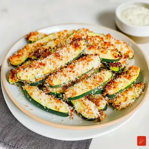Air Fryer Zucchini Fries with Parmesan