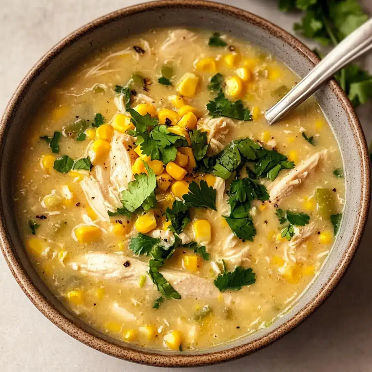 Chicken and Sweetcorn Soup