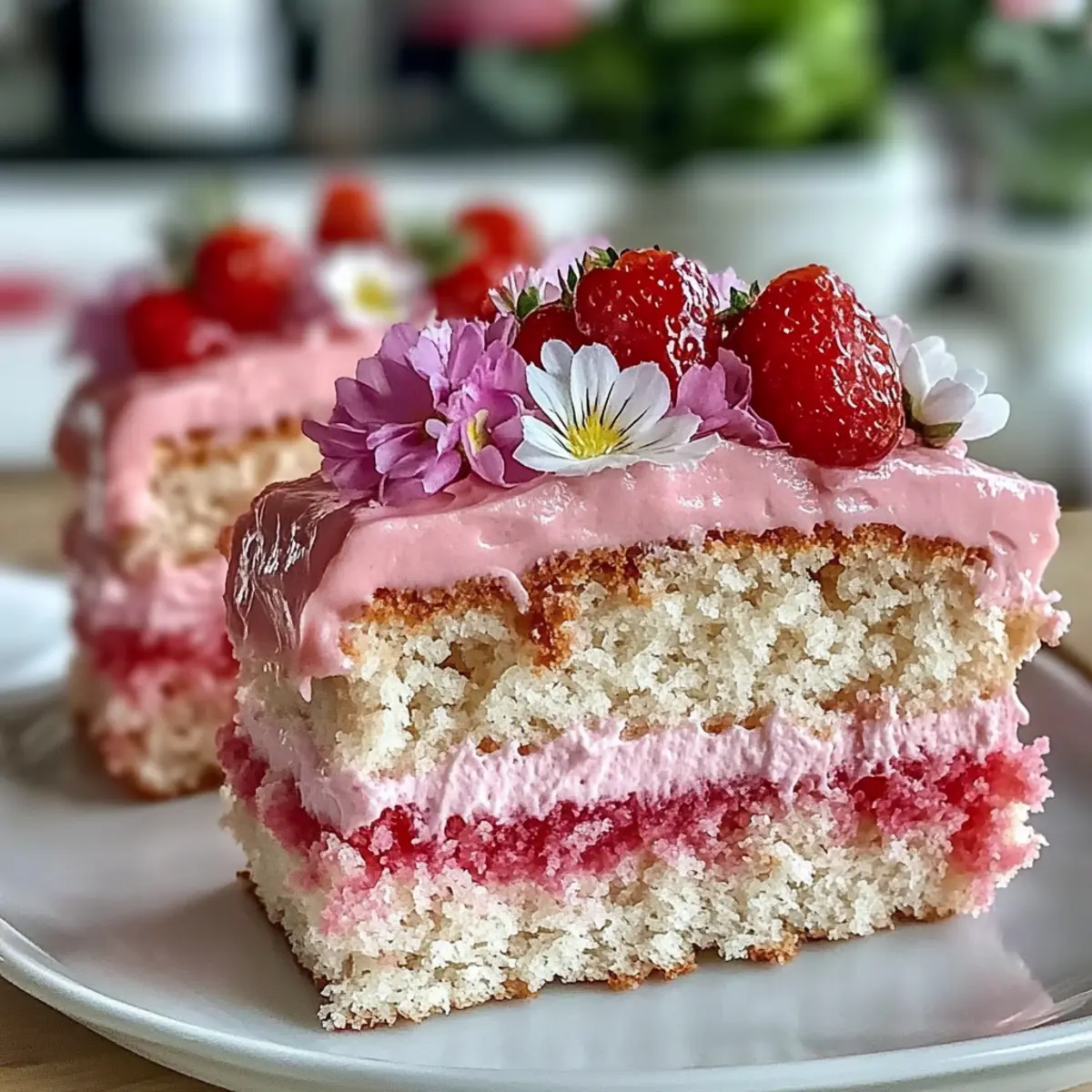 Mothers Day Pink Ombre Cake