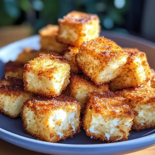 Crispy Cottage Cheese Treats