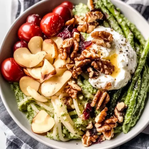 Apple Salad With Candied Walnuts