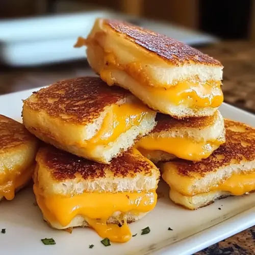 Mini Grilled Cheese Hawaiian Rolls
