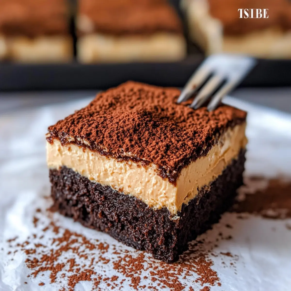 Tiramisu Brownies