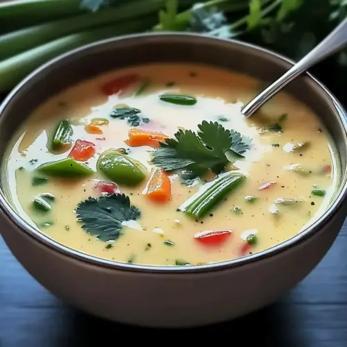 Ginger Lemongrass Soup with Coconut Milk