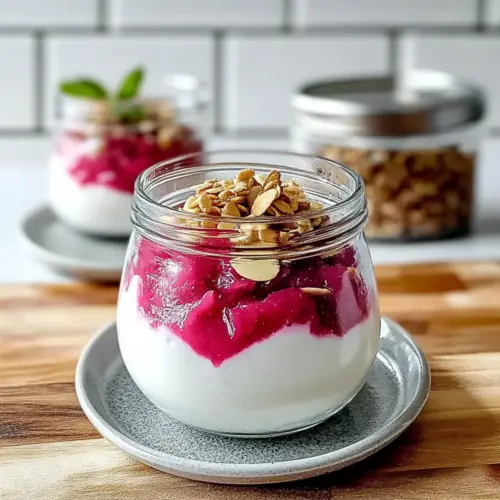 Rhubarb Compote Greek Yogurt