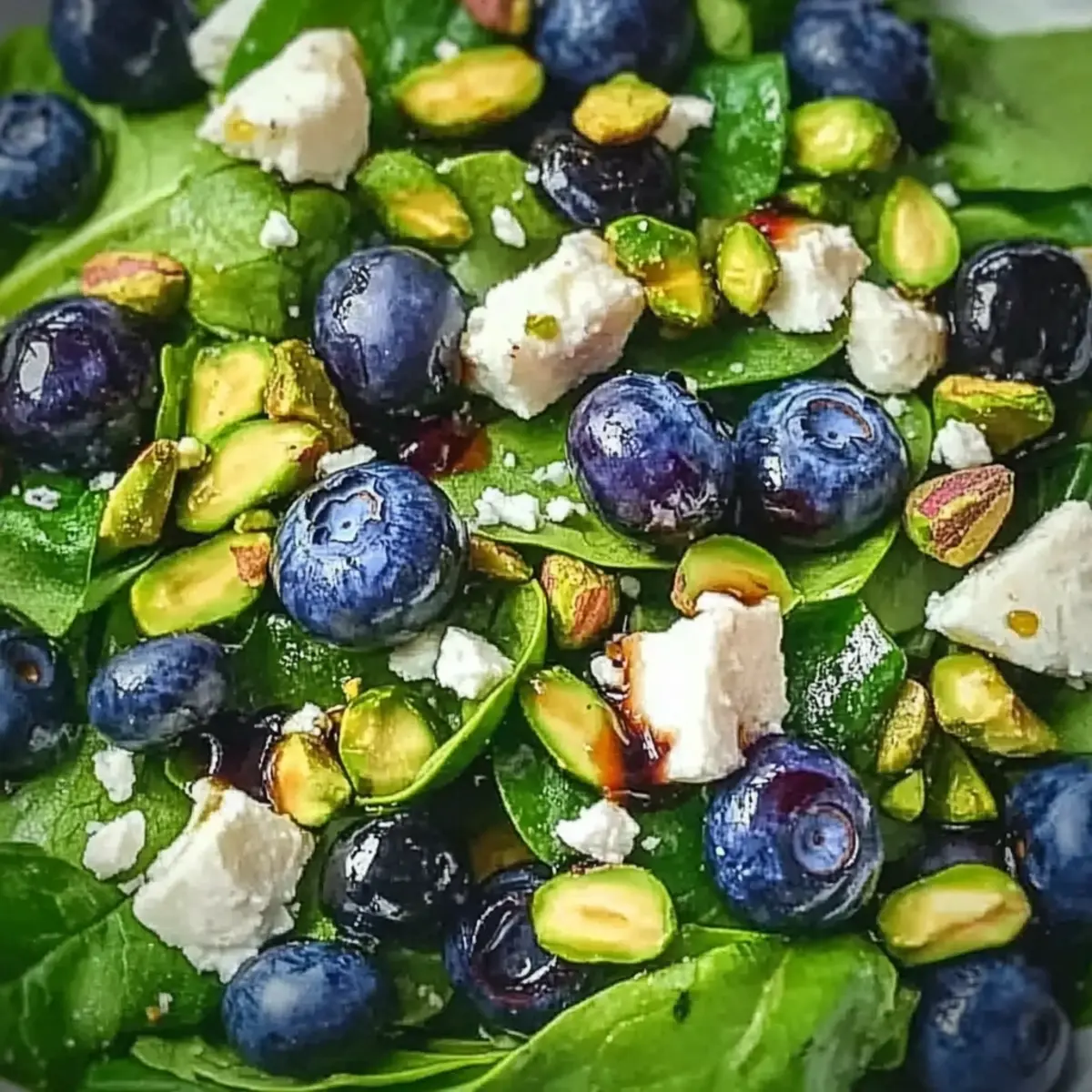 Blueberry Pistachio Spring Salad