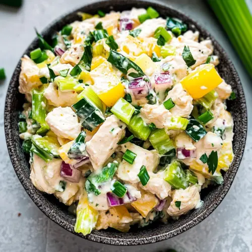 Cottage Cheese Chicken Salad
