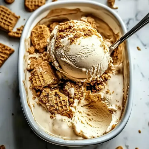 No Churn Biscoff Ice Cream