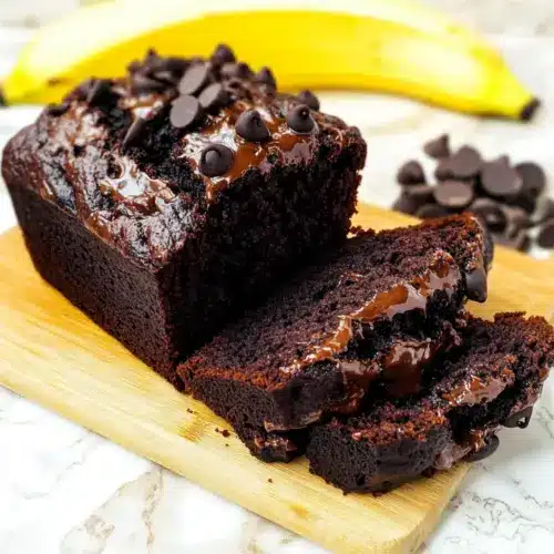Double Chocolate Banana Bread