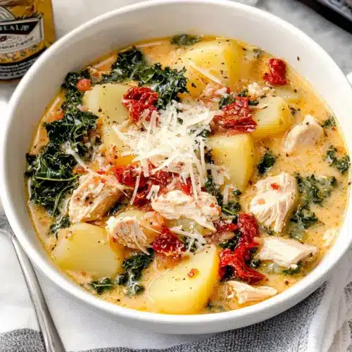 Tuscan Chicken Potato Soup
