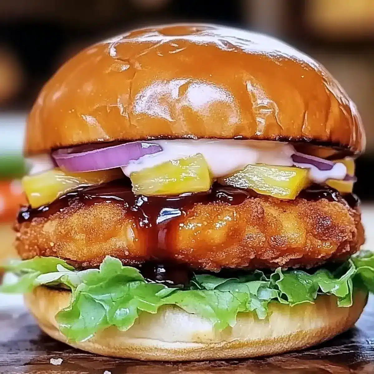 Maui Wowie Chicken Sandwich
