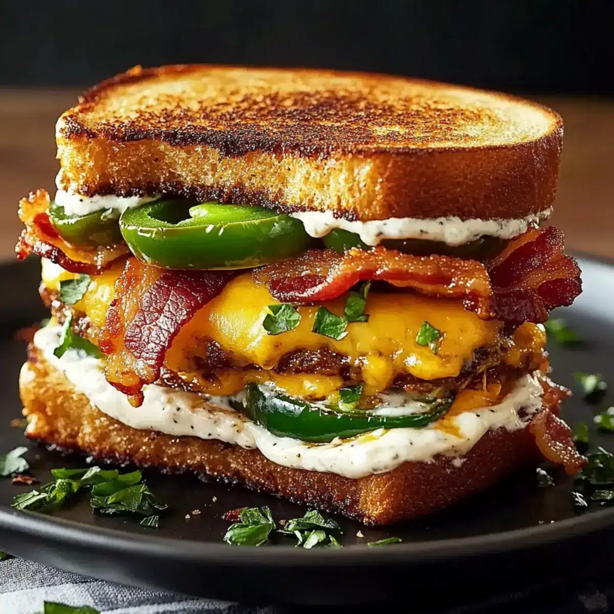 Jalapeño Popper Sandwich