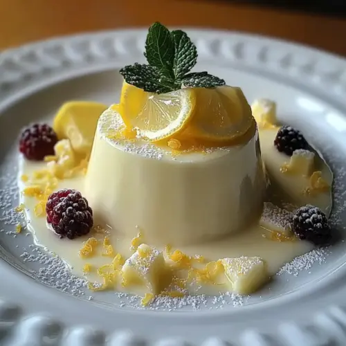 Lemon White Chocolate Posset