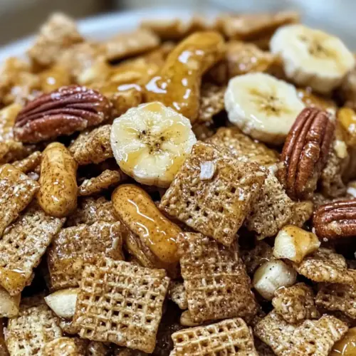 Banana Foster Chex Mix