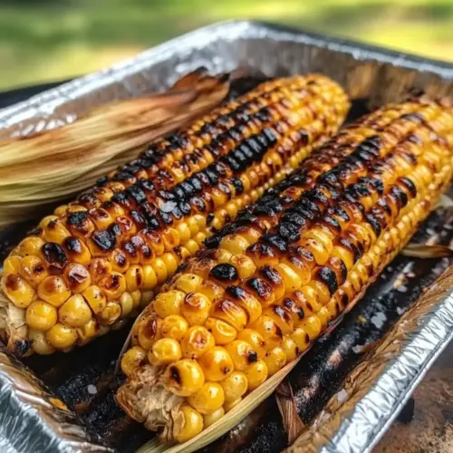 Smoky Blackened Corn: A Charred BBQ Side