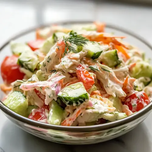 Refreshing Surimi Salad Delight
