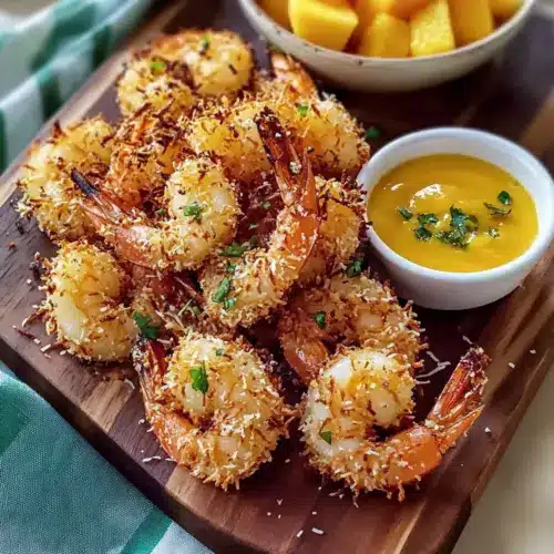 Jumbo Coconut Shrimp with Mango Dipping Sauce