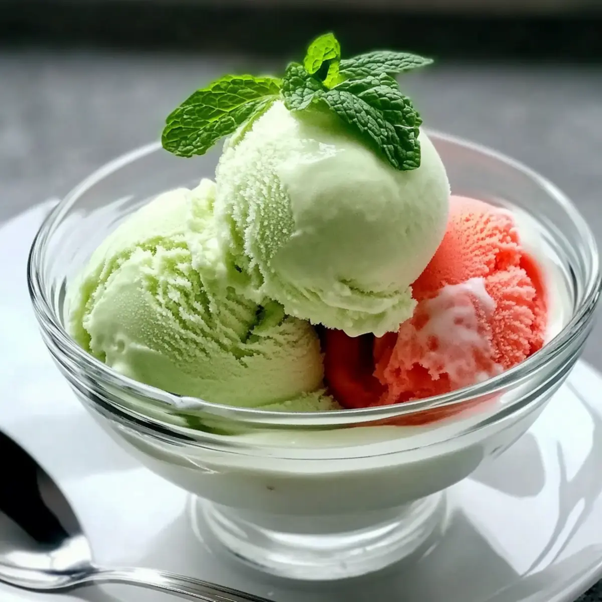 Fresh Mint Ice Cream