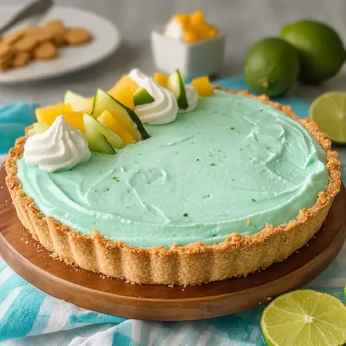 Baja Blast Pie No-Bake Taco Bell