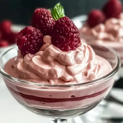 Cloudy Raspberry Bliss Mousse