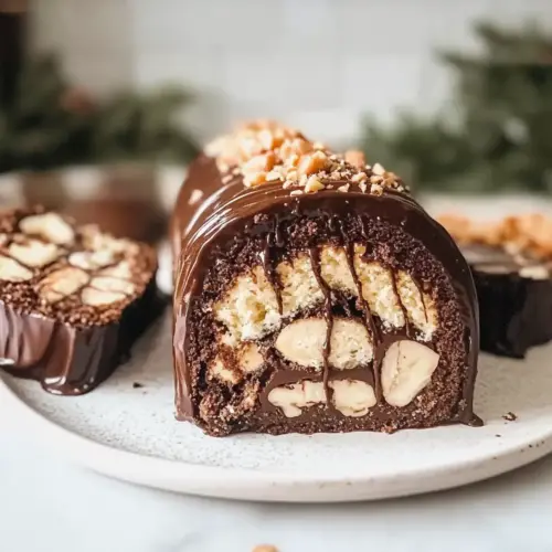 Chocolate Hazelnut Yule Log