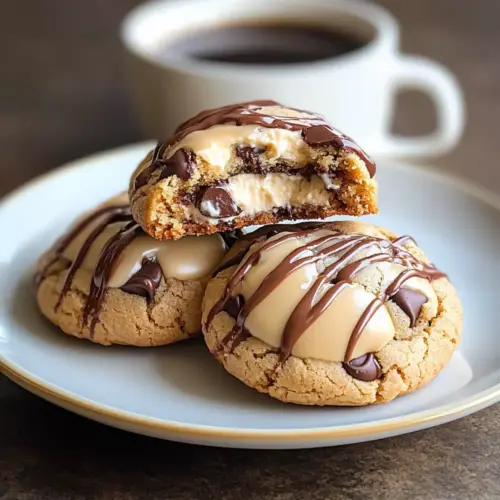 Coffee Cheesecake Cookies