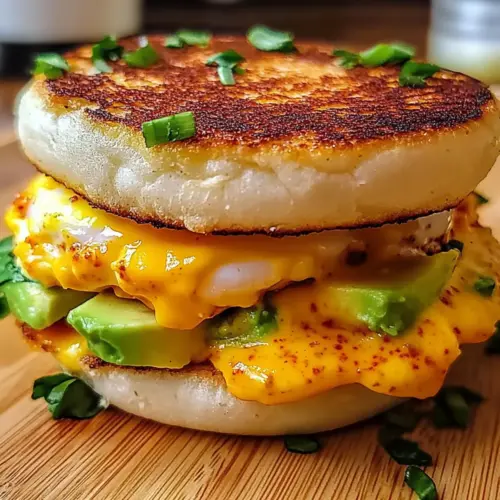 Spicy Chipotle Egg Breakfast Sandwiches