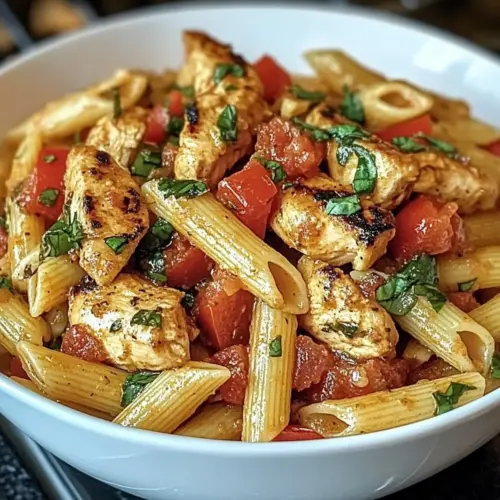 Bruschetta Chicken Pasta