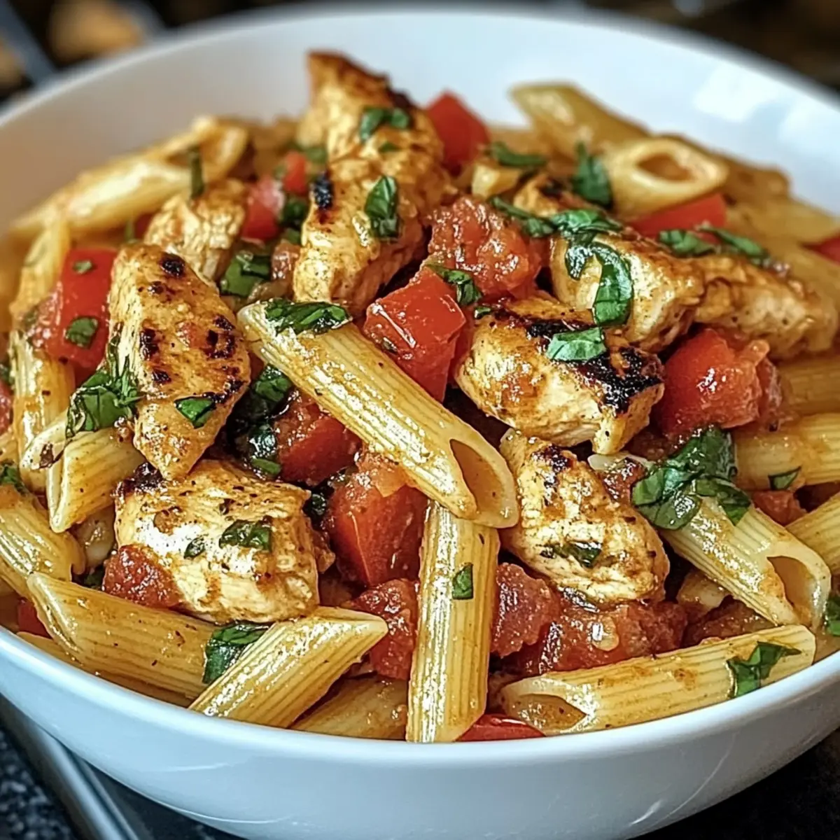 Bruschetta Chicken Pasta