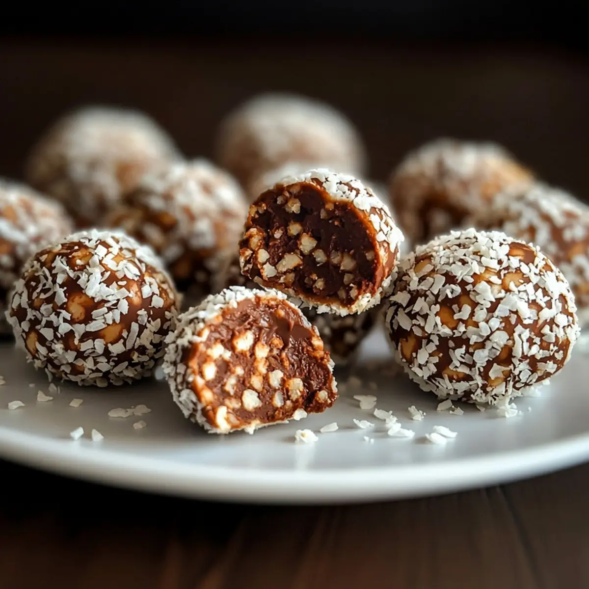 Healthy Greek Samoa Truffles