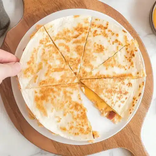 Chicken Bacon Ranch Quesadillas