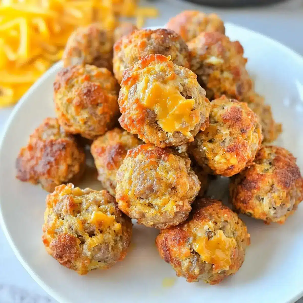 Bisquick Sausage Balls