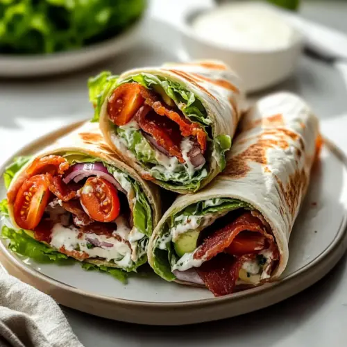 Gourmet BLT Wraps