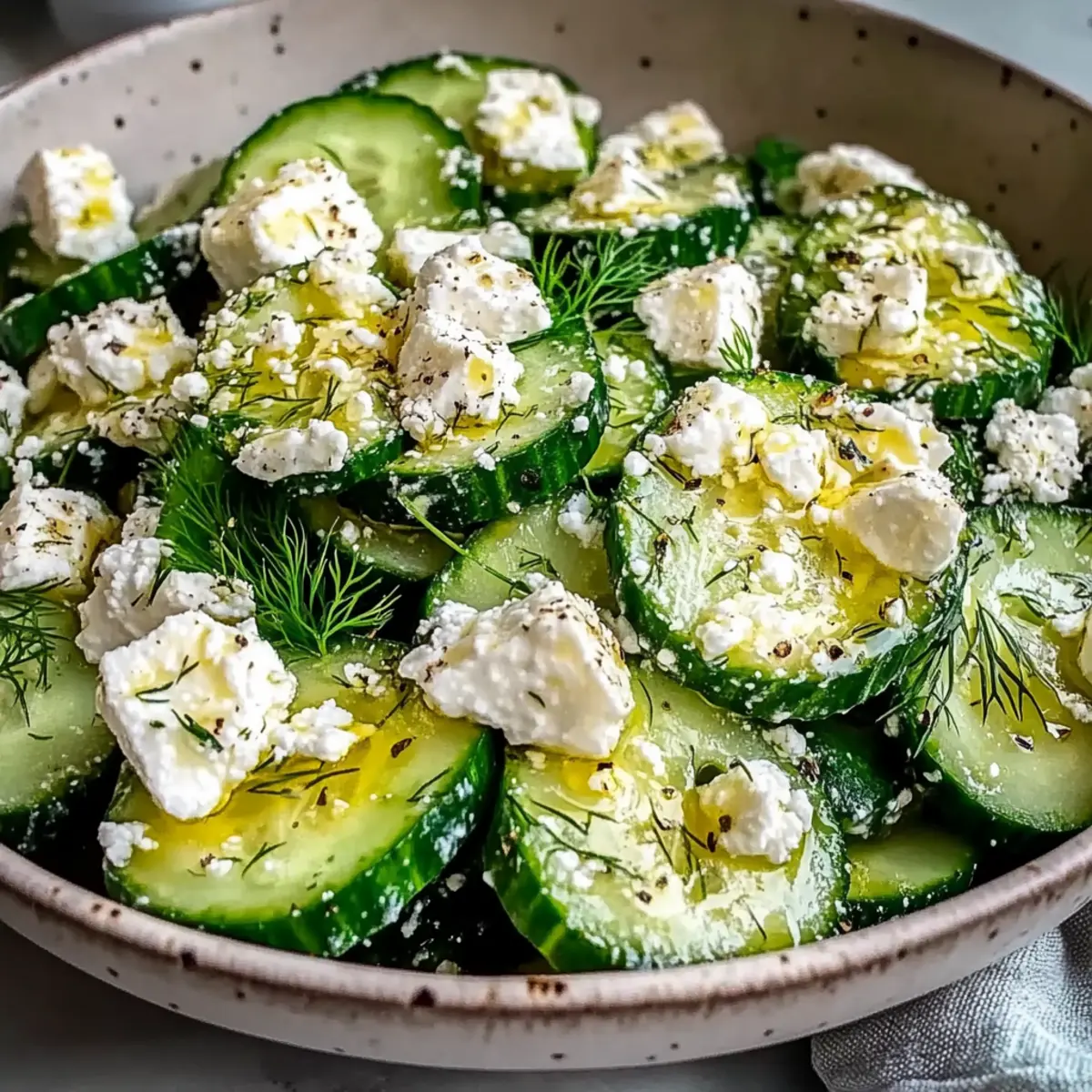 Cucumber Feta Salad Recipe