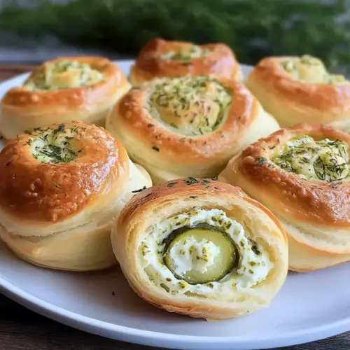 Creamy Pickle Rolls